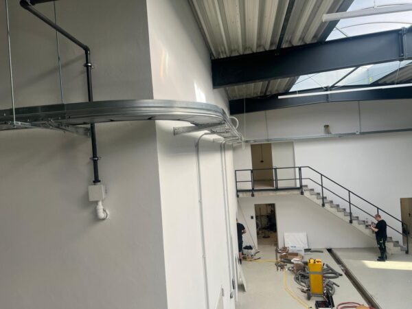 Neubau einer Produktionshalle mit Büro und Sozialtrakt in Oyten