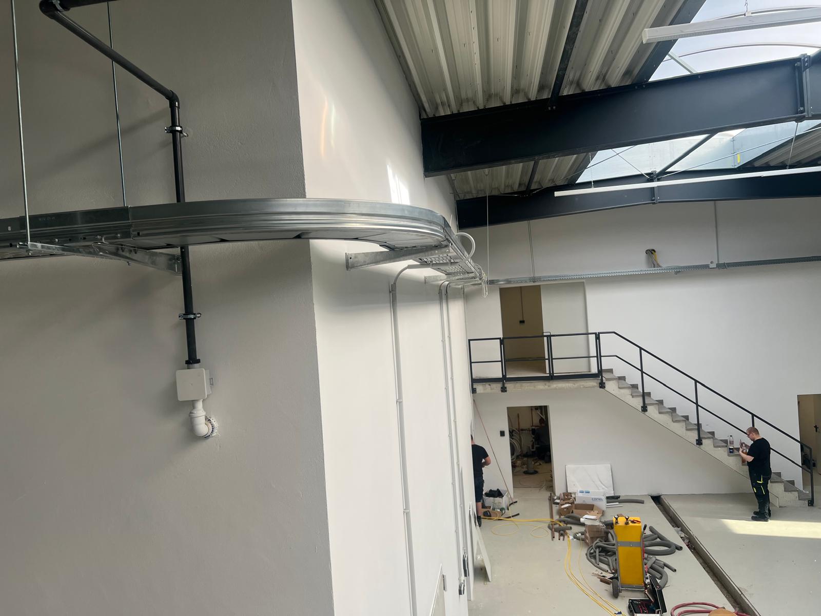 Neubau einer Produktionshalle mit Büro und Sozialtrakt in Oyten