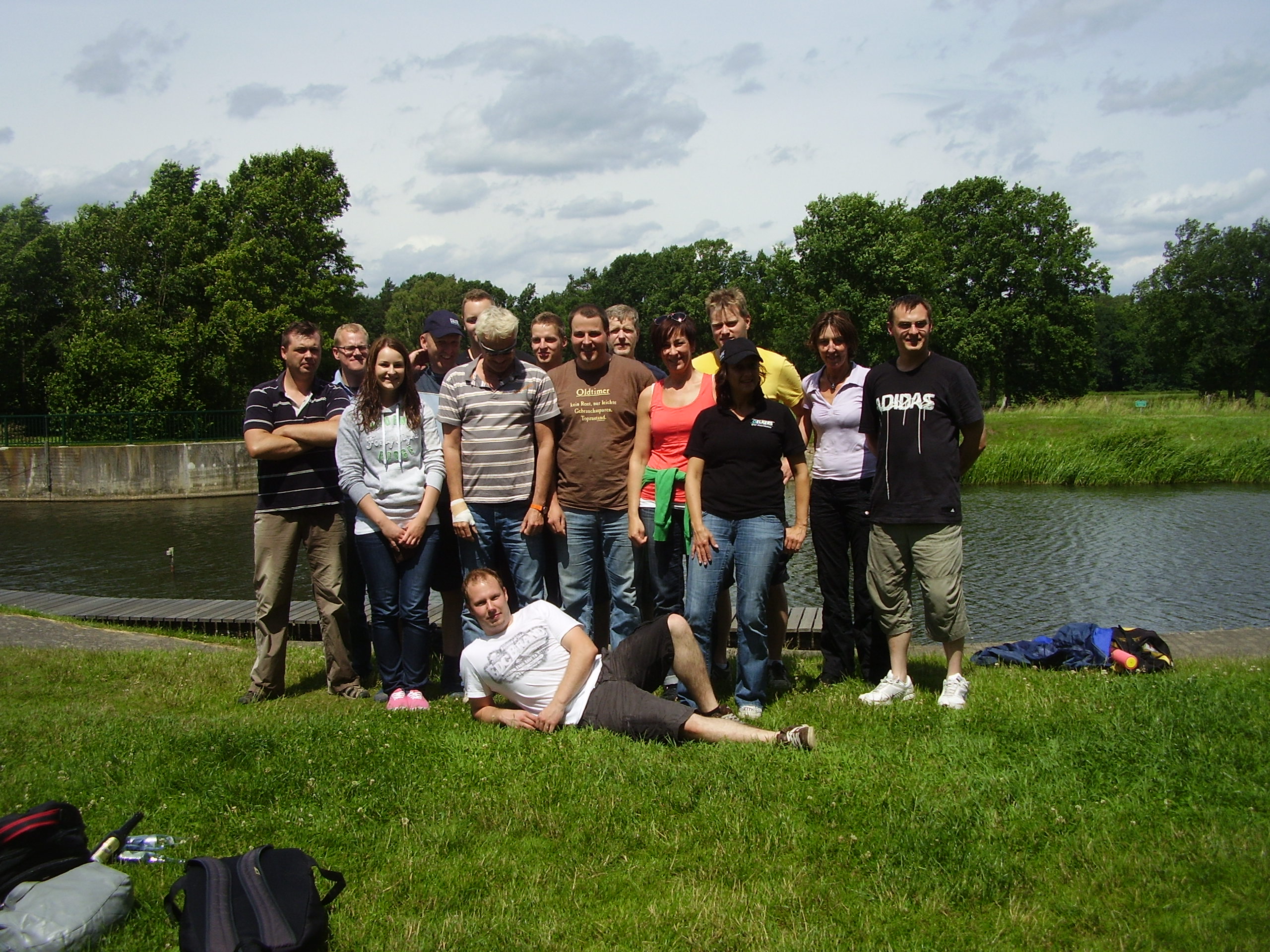 Betriebsausflug 2012 nach Celle und Kanu-Tour