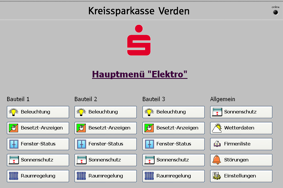 LON Gebäudeleitsystem in der Kreissparkasse Verden